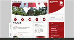 Desktop Screenshot of charitaliberec.cz